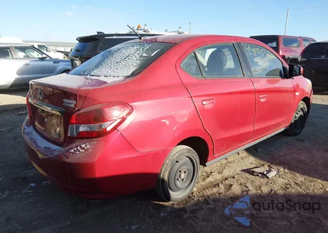 2019 Mitsubishi Mirage G4 Rf from USA, damaged, VIN ML32F3FJ4KHF13058